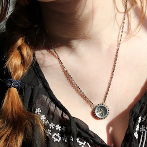 Compass Necklace, Fall Gifts,  Gifts Under 50, Crown Compass Necklace, True North, wedding, Steampunk, Wife, Girlfriend, Christmas Gift Idea
