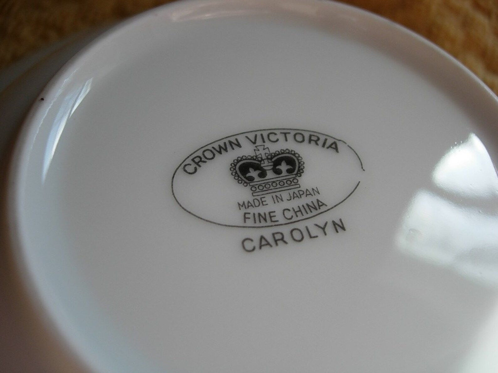 Crown Victoria Carolyn Fine China SET of 7 pieces Etsy