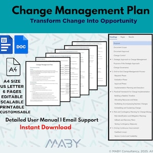 Change Management Plan, Change Management Strategy, Change Control Framework, Change Request, Governance, Change Strategy, Project Managemen