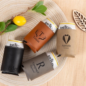 Custom Groomsman Gift Ideas, Groomsmen Proposal,Beer Can Holder,Groomsman Gift Ideas, Gift for Him,Bachelor Party Gifts