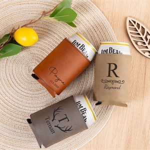 Engraved Can Coolers, Groomsmen Gifts Personalized,Beer holder,Personalized Beverage Holder,Groomsmen Gifts Personalized