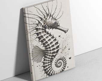 NOTEBOOK/SKETCHBOOK SEAHORSE – A5