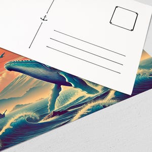 Lot de cartes postales – 8 pièces, format A6 (10,5 x 14,8 cm)
