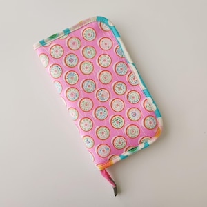 Double Pocket Pouch Clear Vinyl Project Bag Spools Ruby Star Society Trinketry Handmade Zip Around Bag