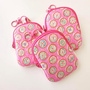 Mini Backpack | Coin Card Holder | Keychain Bag Charm | Thread Spools | Ruby Star Society | Quilted Handmade | Trinketry