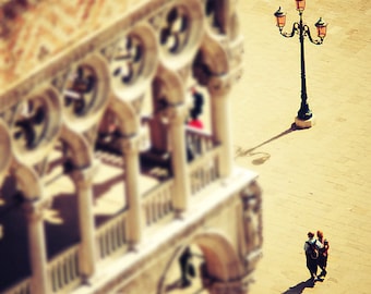 Italy Photography, Venice print, travel, wanderlust, bokeh, texture, home decor, square photo, romantic photograph of Italy