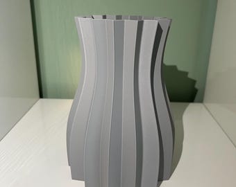 Abstract Hexagonal Vase