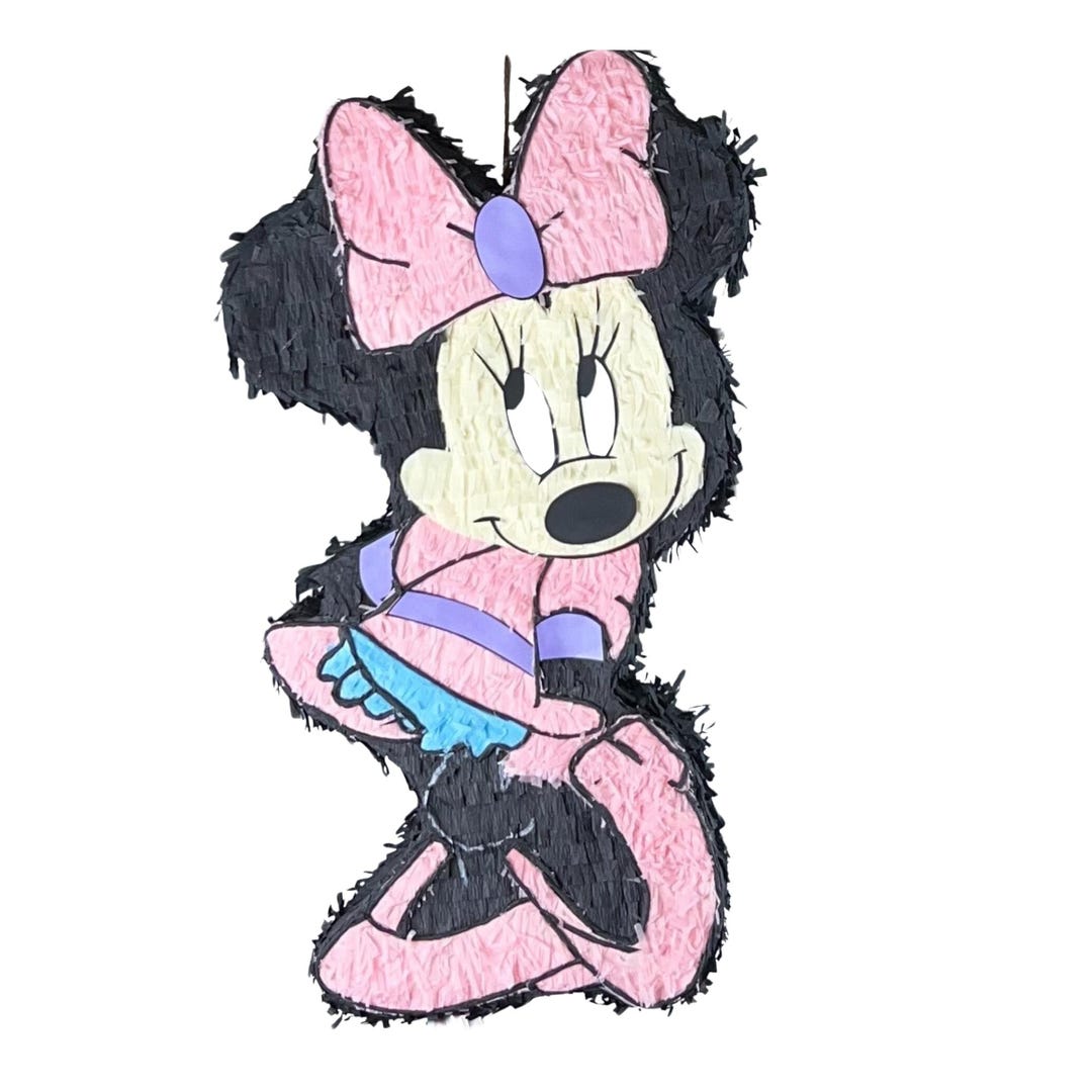MINNIE MOUSE FLIRTY Pinata Handmade & Personalized - Etsy