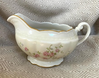 Vintage Royal Jackson Bone China Antoinette Rose Creamer