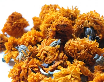 Organic Dried Marigold Flowers, Natural Dye Supplies (20gm)