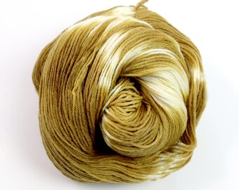 Walnut Natural Dyed Yarn 100gm, Superwash USA Wool, Fingering Weight Sock Yarn, Naturally Dyed Sock Yarn, Plant Dyed, Natural Sock Wool