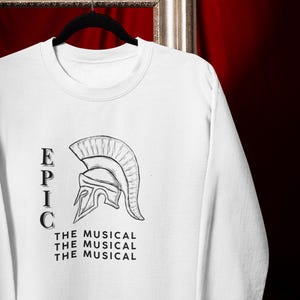 EPIC ミュージカル スウェットシャツ | 音楽愛好家へのギフト | ミュージカルグッズ | ティーン向けスウェットシャツ | オデュッセウス | オデッセイ | EPIC スウェットシャツ
