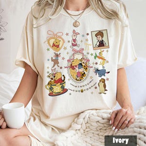 Coquette Bow Winnie The Pooh Comfort Colors Shirt, Pooh And Friends Shirt, Disney Pooh Shirt, Pooh T-Shirt, Pooh Bear And Co Tee
