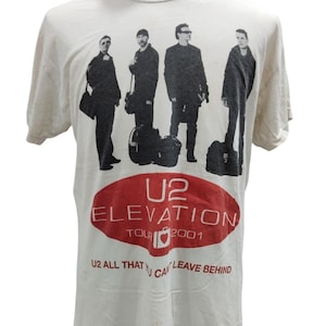 Vintage U2 Elevation Tour 2001 T-shirt