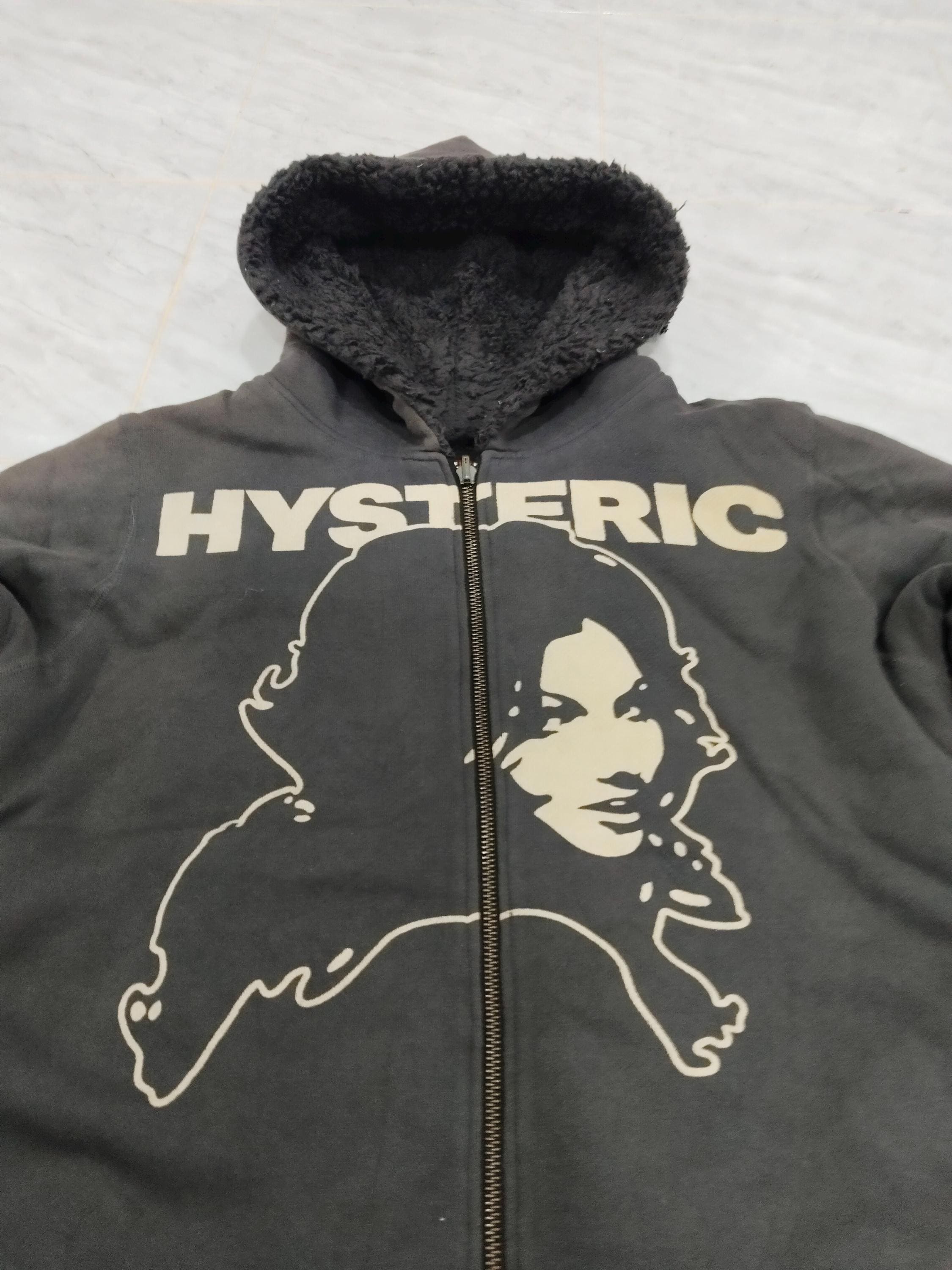 Rare! Reversible Hysteric Glamour Hoodie Zipper Sweatshirt - Etsy