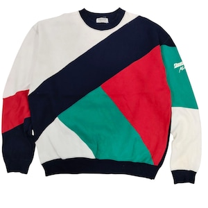 Vintage 90s Bridgestone Motorsport Racing Multicolour Sweatshirt