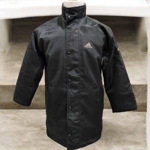 Vintage Y2K Adidas Inner Fleece Parka Light Jacket