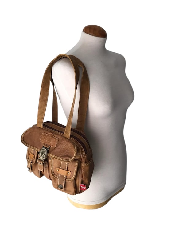 DIESEL Rare Vintage Leather Crossbody Shoulder Bag Collector