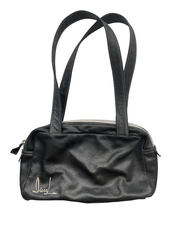 00s DIESEL archive grunge shoulder bag DIESEL Vintage Black