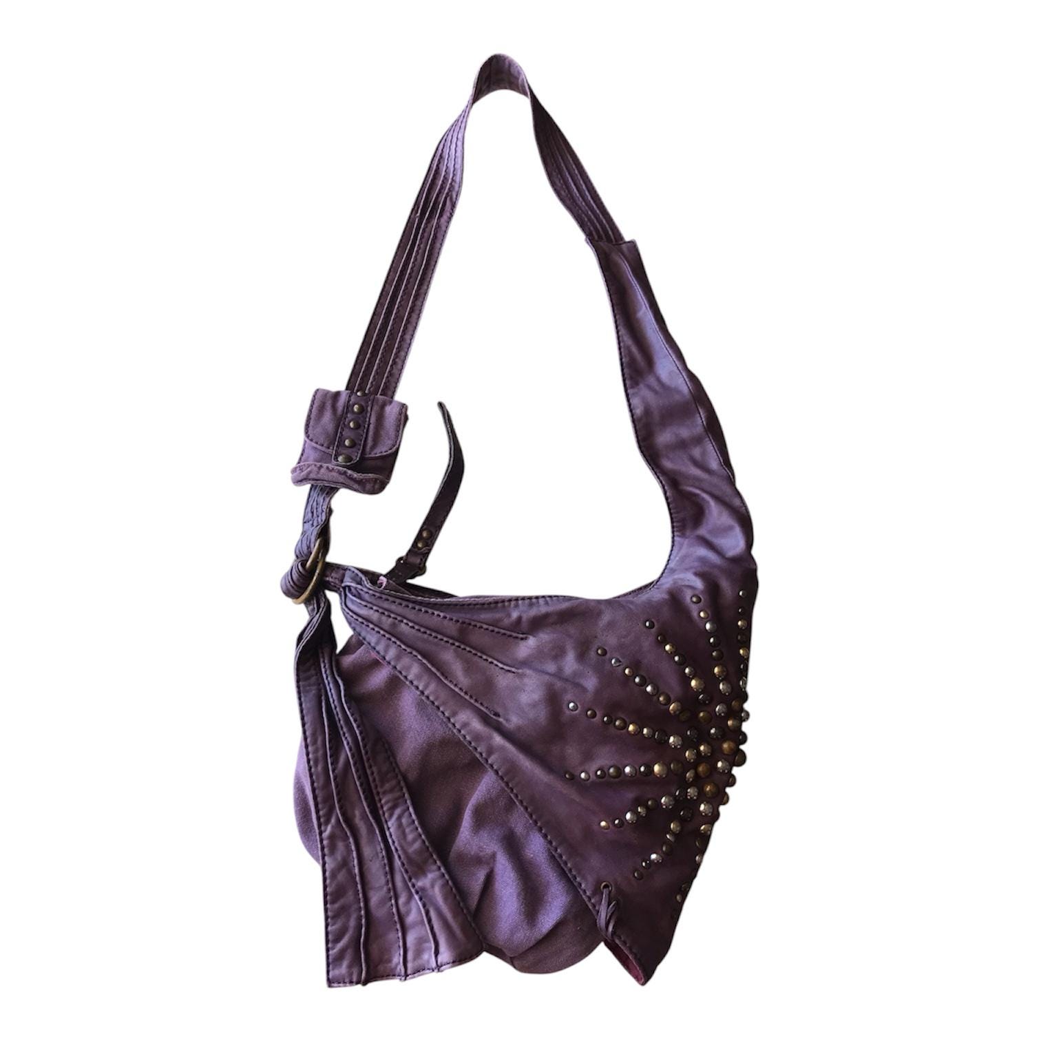 Miu Miu Leather Stud Bag - Etsy