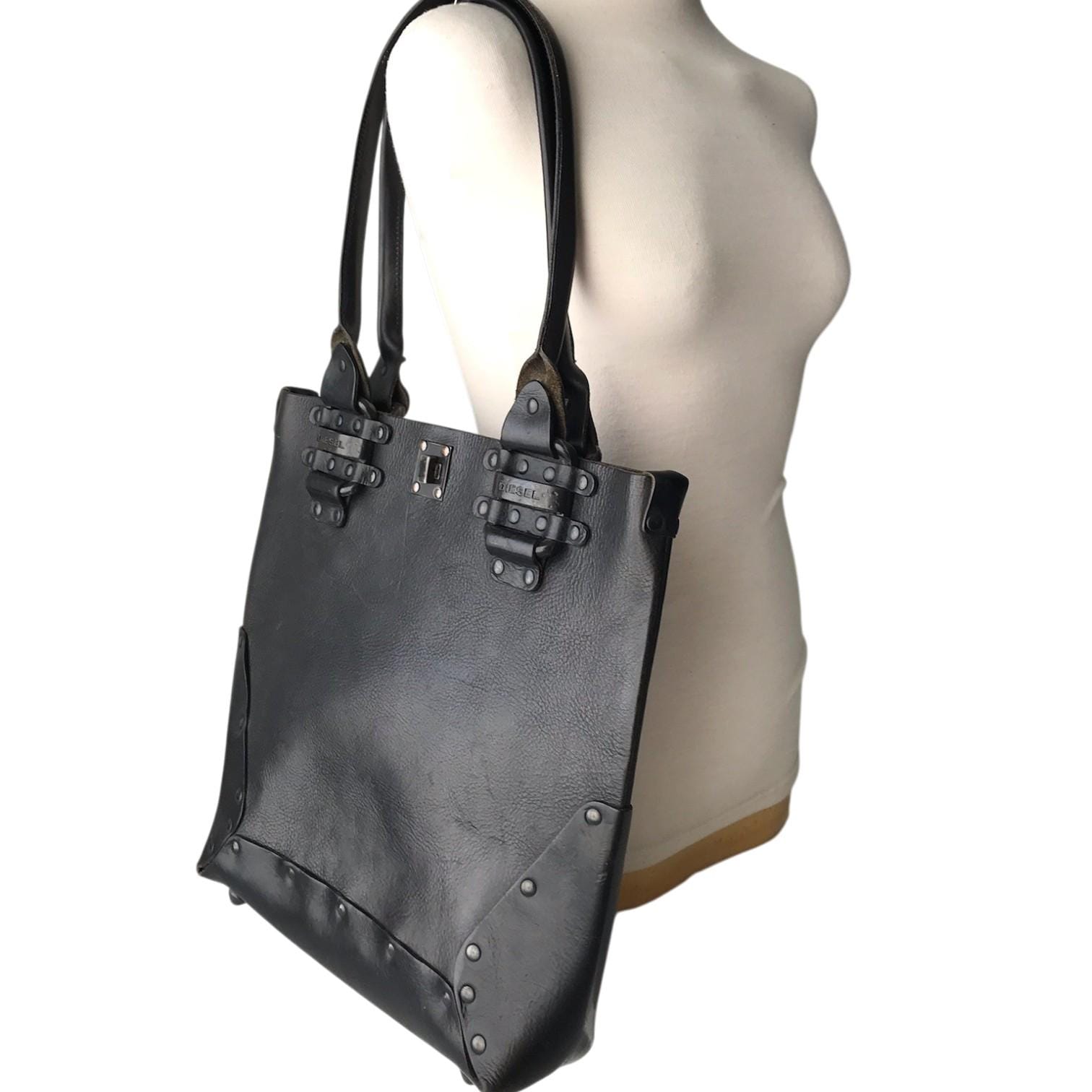 Miu Miu Leather Stud Bag - Etsy
