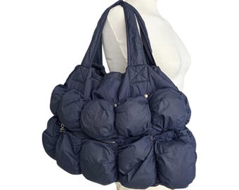 MARITHÉ + FRANÇOIS GIRBAUD Vintage Puffer Bag Deconstructed Padded