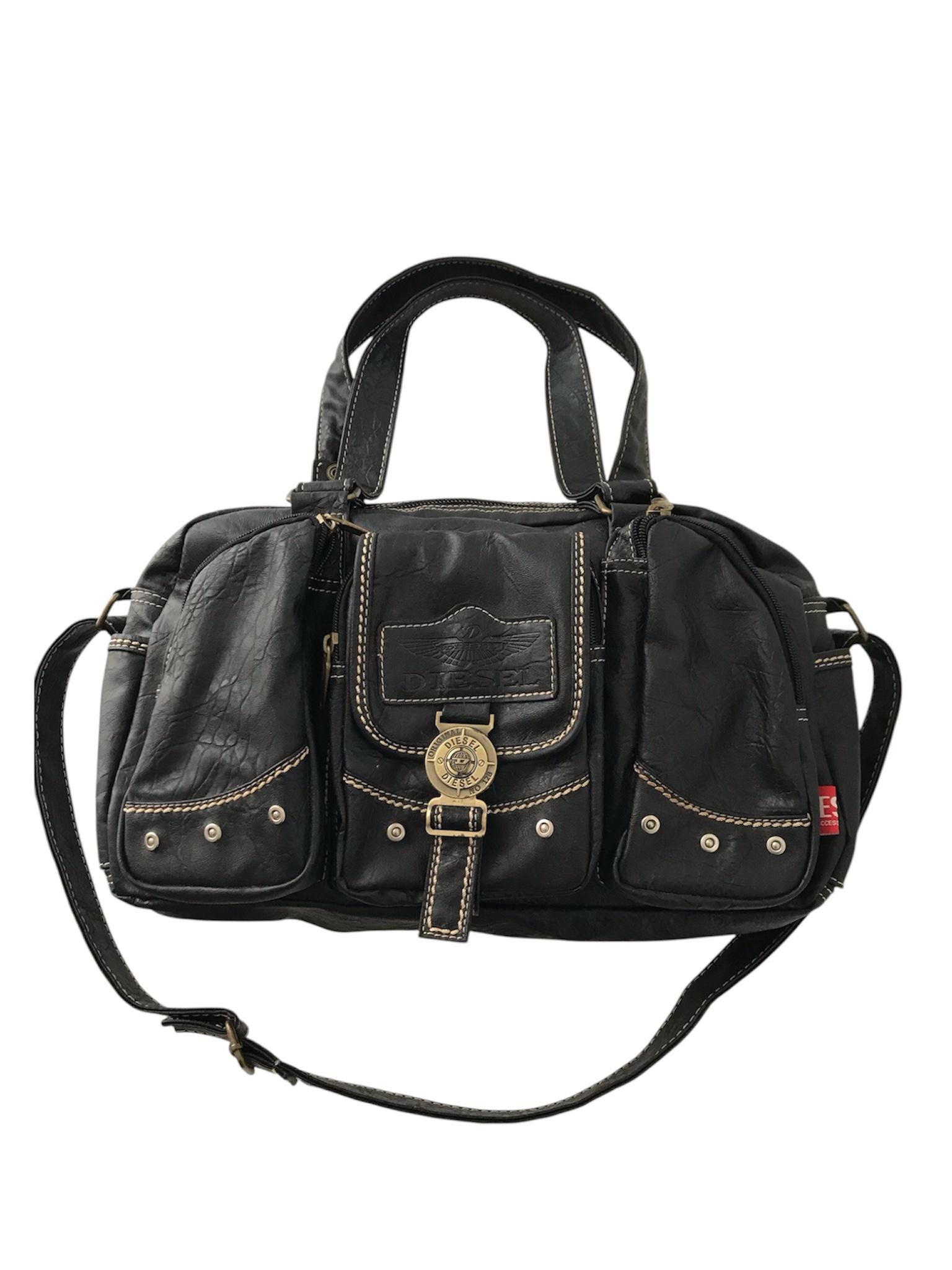 バッグ DIESEL ARCHIVE SHOULDER BAG LEATHER diesel 90s Archive leather shoulder bag - メルカリ