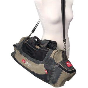 DIESEL archive military bag opium あおば Vintage Diesel Military Bag - Etsy