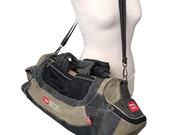 Y2K Vintage Diesel Canvas Cargo Backpack – Techwear / Gorpcore