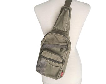 Vintage Y2K Gap Sling Cross Body Messenger Book Bag Back Pack