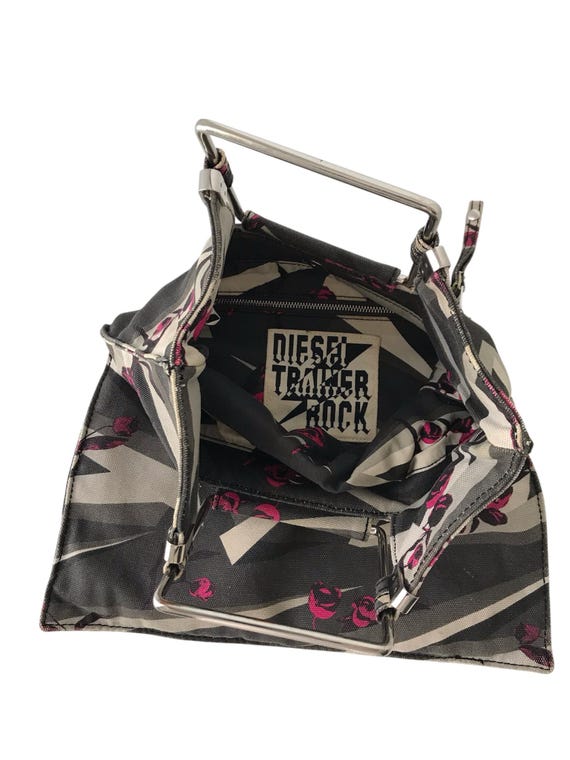 バッグ 00s DIESEL multi pocket bag y2k 00s grunge diesel multi pocket bag y2k