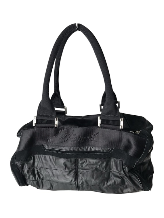 バッグ Diesel Archive Boston Tote bag y2k Diesel Archive Mini Boston Bag Black 90s Y2K Vintage Authentic