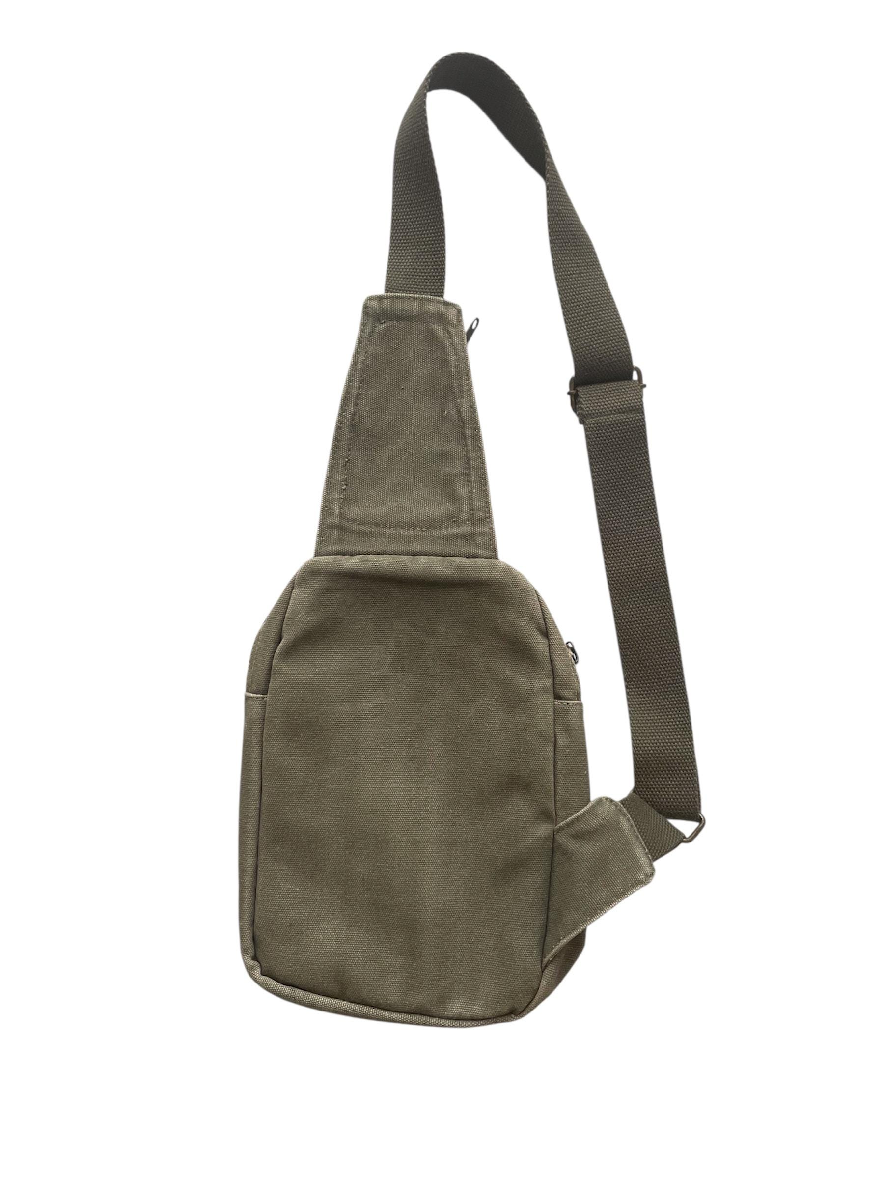 DIESEL Vintage Crossbody Sling Bag Multipocket Utility Cargo Cyber 