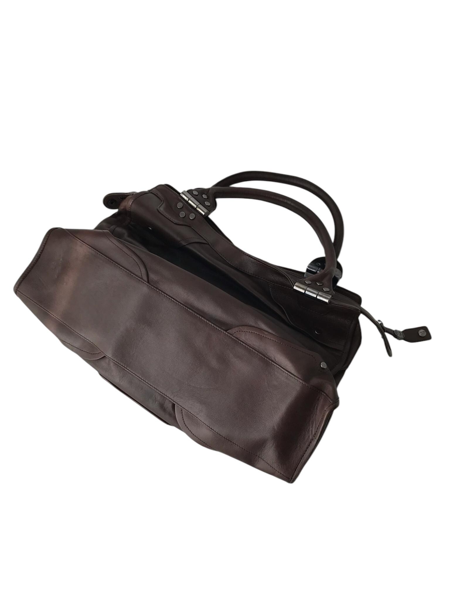 DIESEL Vintage Medieval Leather Shoulder Bag Archive 00s