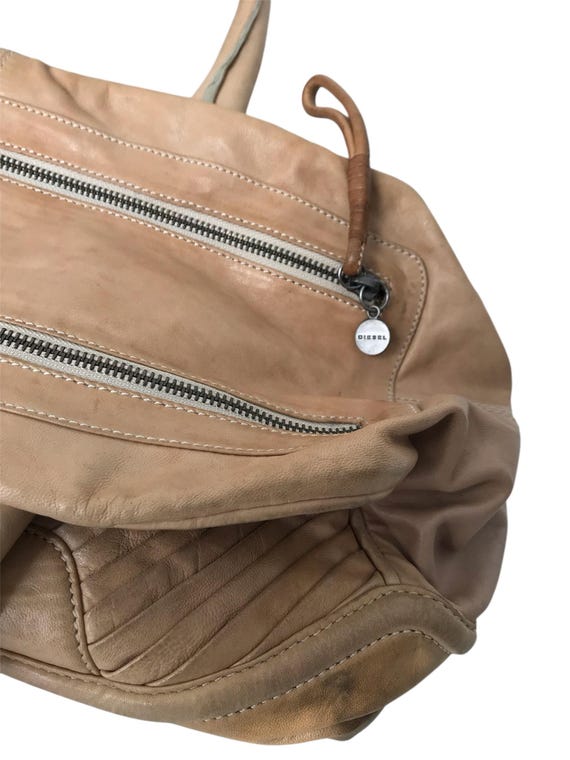 バッグ DIESEL archive vintage grunge leather Vintage Y2K Grunge Diesel Crossbody Bag – Michelle Tamar