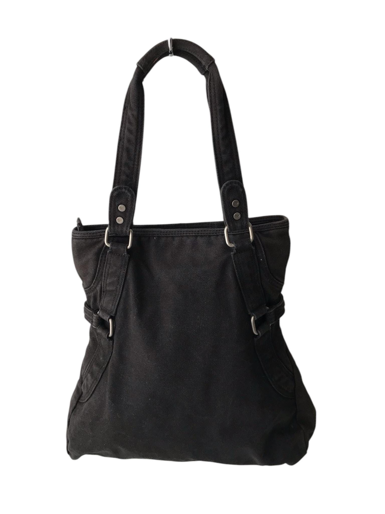 バッグ Disesel black denim tote bag y2k archive バッグ Disesel black denim tote bag y2k archive bdg-Black