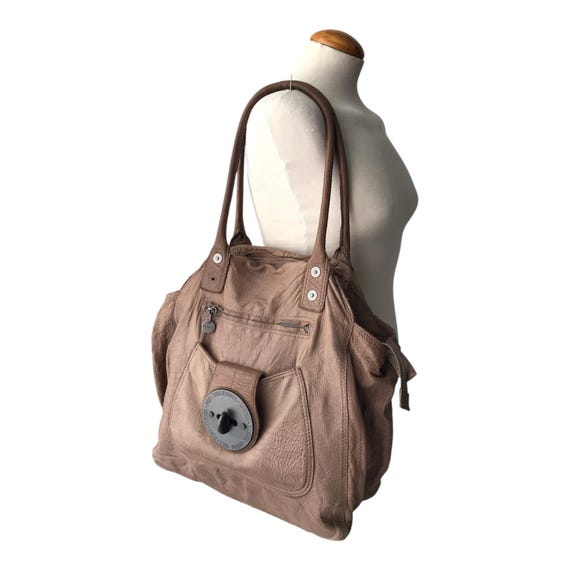 メンズ 00s archive shoulder bag leather y2k