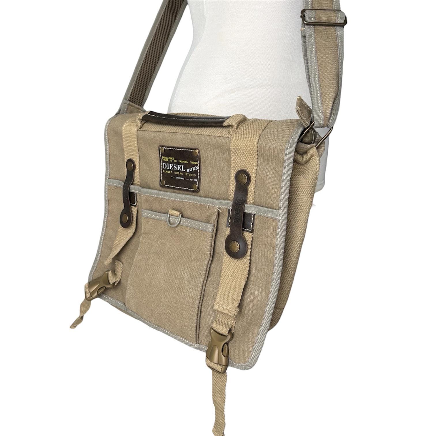Vintage Diesel Military Bag - Etsy