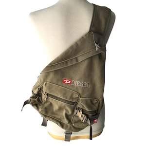 DIESEL Archive Brown Shoulder Bag 2000s（Buy Diesel Vintage