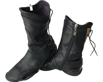 PUMA Archive First Round Boxing Boots Vintage High Knee Shoes 90s