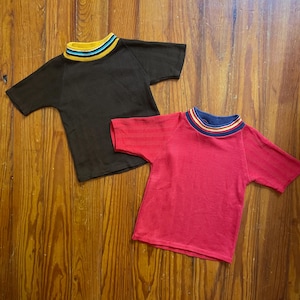 トップス 70s JCPenney vintage striped L/S tee Jcpenney T Shirt 70s - Etsy