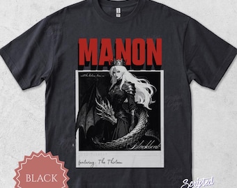 Manon Blackbeak Throne of Glass T-Shirt | We Are Thirteen, Sarah J. Maas | Bookstagram Booktok Merch | Gift for Fantasy Readers