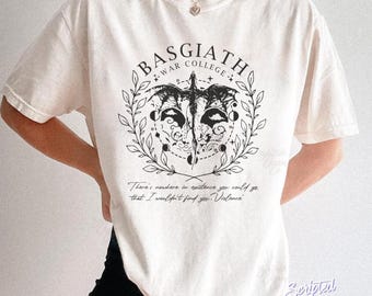 Basgiath War College Shirt | Fourth Wing Rider Quadrant Fantasy Tee