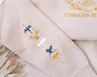Fourth Wing Sweatshirt, Basgiath War College Dragon Rider Apparel