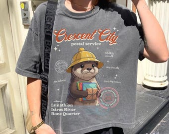 Crescent City Postal Service Otter Shirt | SJM Fan Birthday Gifts | Fantasy Readers Gifts