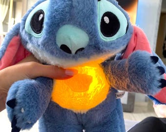 Blue Stitch Musical Breathing Soothering Plush Toy