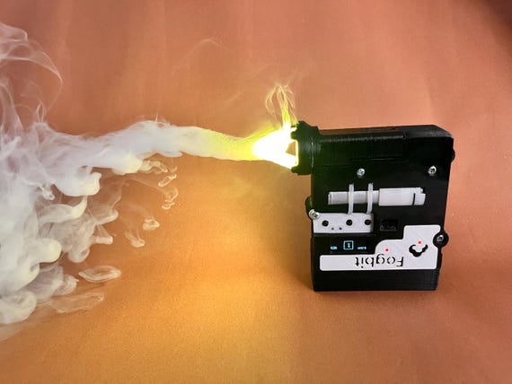 Fogbit Fog Machine – Programmable RGB Light, Cosplay Prop