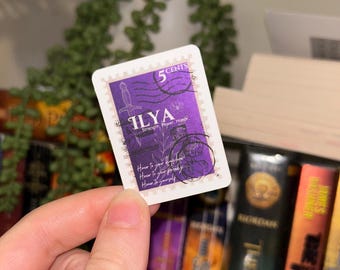Ilya Stamp Sticker - book inspired destination stamps - Powerless by Lauren Roberts