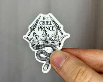 Cruel Prince Sticker - inspired by Folk of the Air series by Holly Black