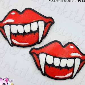 Multicolor VAMPIRE LIPS Pastie Blanks • SugarKitty Couture